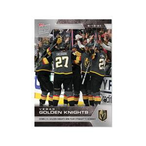 2020-21 TOPPS NOW  #192- Vegas Golden Knights  (1 of 383)