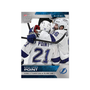 2020-21 TOPPS NOW  #200- Brayden Point 4  (1 of 407)