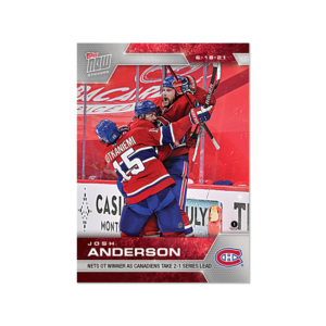 2020-21 TOPPS NOW  #201- Josh Anderson  (1 of 407)