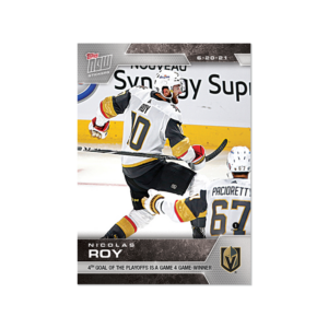 2020-21 TOPPS NOW  #204- Nicolas Roy  (1 of 407)