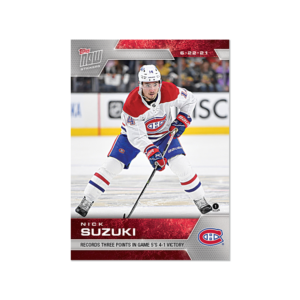 2020-21 TOPPS NOW  #207- Nick Suzuki  (1 of 407)