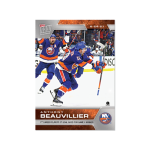 2020-21 TOPPS NOW  #209- Anthony Beauvillier  (1 of 481)