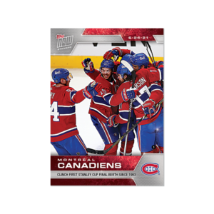2020-21 TOPPS NOW  #212- Montreal Canadiens 2  (1 of 481)
