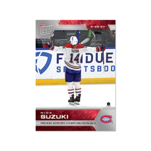 2020-21 TOPPS NOW  #219- Nick Suzuki 2 (1 of 435)