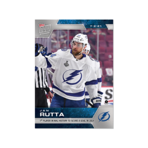 2020-21 TOPPS NOW  #220- Jan Rutta (1 of 435)
