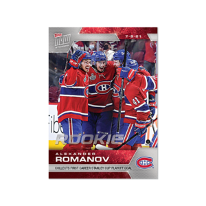 2020-21 TOPPS NOW  #223- Alexander Romanov (1 of 435)