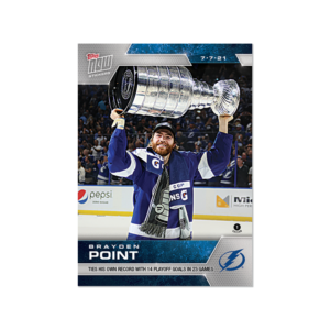 2020-21 TOPPS NOW  #230- Brayden Point 7 (1 of 388)