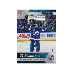 2020-21 TOPPS NOW  #231- Nikita Kucherov 4  (1 of 388)