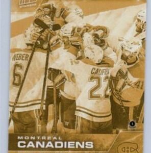 2020-21 TOPPS NOW Week 20 #179G Gold - Montreal Canadiens (1 of 32)