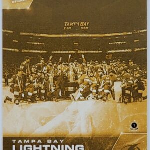 2020-21 TOPPS NOW Week 26 #234G Gold - Tampa Bay Lightning 4 (1 of 39)
