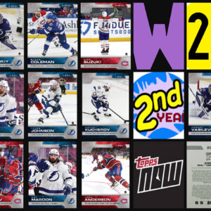 2020-21 TOPPS NOW Week 25 (VasilevskiyTop) Sticker Sealed Cellophane (No Gold) Package 217-225 (1 of 435)
