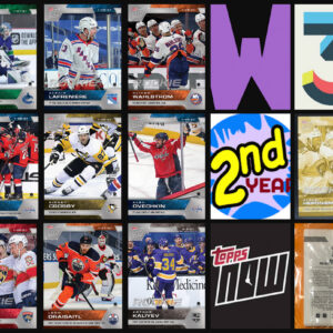 2020-21 TOPPS NOW Week 3 (Demko Top) Sticker Sealed Cellophane & Heponiemi GOLD on back Package 19-27 (1 of 61)