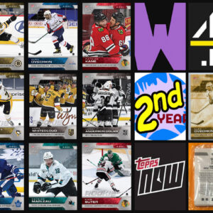 2020-21 TOPPS NOW Week 4 (Pastrnak Top) Sticker Sealed Cellophane & Ovechkin GOLD on back Package 28-36 (1 of 47)
