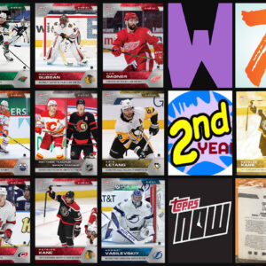 2020-21 TOPPS NOW Week 7 (Parise Top) Sticker Sealed Cellophane & Kane GOLD on back Package 55-63 (1 of 35)