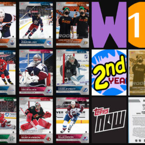 2020-21 TOPPS NOW Week 10 (Barrie Top) Sticker Sealed Cellophane & Drysdale/Zegras GOLD on back Package 82-90 (1 of 40)