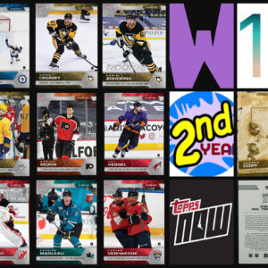 2020-21 TOPPS NOW Week 11 (Copp Top) Sticker Sealed Cellophane & Copp GOLD on back Package 91-99 (1 of 37)