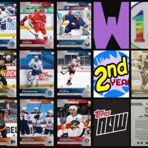 2020-21 TOPPS NOW Week 15 (Foligno Top) Sticker Sealed Cellophane & Crosby 2 GOLD on back Package 127-135 (1 of 43)