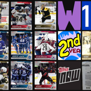 2020-21 TOPPS NOW Week 19 (C. Smith Top) Sticker Sealed Cellophane & Rask GOLD on back Package 163-171 (1 of 35)