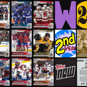 2020-21 TOPPS NOW Week 20 (Islanders Top) Sticker Sealed Cellophane & Canadiens GOLD on back Package 172-180 (1 of 32)