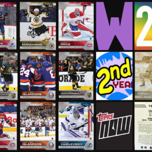 2020-21 TOPPS NOW Week 21 (Rantanen Top) Sticker Sealed Cellophane & Toffoli GOLD on back Package 181-189 (1 of 37)