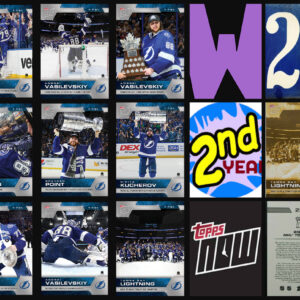 2020-21 TOPPS NOW Week 26 (Colton Top) Sticker Sealed Cellophane & Lightning GOLD on back Package 226-234 (1 of 39)