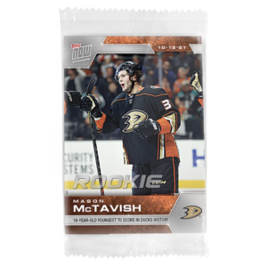 2021-22 TOPPS NOW  #6- Mason McTavish (1 of 843)