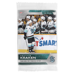 2021-22 TOPPS NOW  #10- Seattle Kraken 2 (1 of 943)
