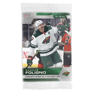 2021-22 TOPPS NOW  #15- Marcus Foligno (1 of 138)