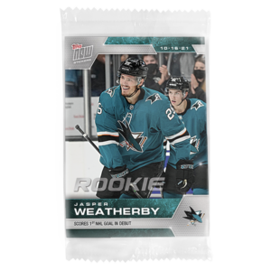 2021-22 TOPPS NOW  #19- Jasper Weatherby (1 of 298)