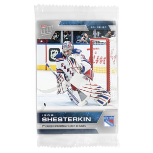 2021-22 TOPPS NOW  #23- Igor Shesterkin (1 of 263)