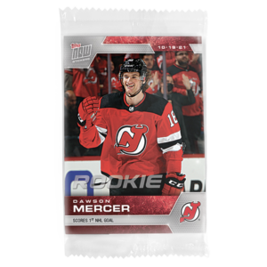 2021-22 TOPPS NOW  #28- Dawson Mercer (1 of 533)
