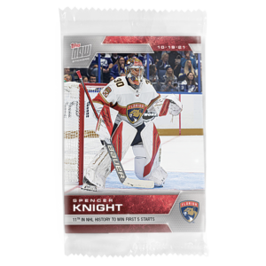 2021-22 TOPPS NOW  #30- Spencer Knight (1 of 213)