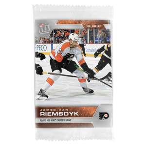 2021-22 TOPPS NOW  #32- James vanRiemsdyk (1 of 168)