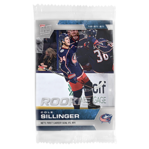 2021-22 TOPPS NOW  #35- Cole Sillinger (1 of 528)