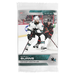 2021-22 TOPPS NOW  #36- Brent Burns (1 of 138)