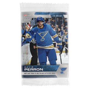 2021-22 TOPPS NOW  #42- David Perron (1 of 136)