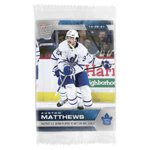 2021-22 TOPPS NOW  #49- Auston Matthews (1 of 166)