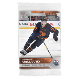 2021-22 TOPPS NOW  #52- Connor McDavid 3 (1 of 316)
