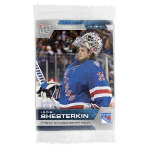 2021-22 TOPPS NOW  #58- Igor Shesterkin 2 (1 of 114)