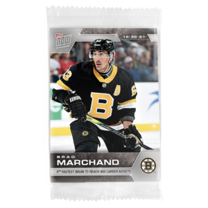 2021-22 TOPPS NOW  #60- Brad Marchand (1 of 309)
