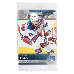 2021-22 TOPPS NOW  #67- Adam Fox (1 of 129)