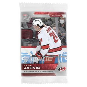 2021-22 TOPPS NOW  #68- Seth Jarvis (1 of 384)