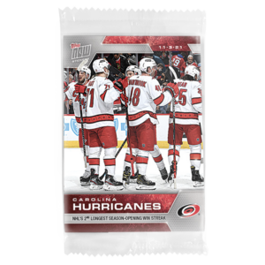 2021-22 TOPPS NOW  #69- Carolina Hurricanes (1 of 94)