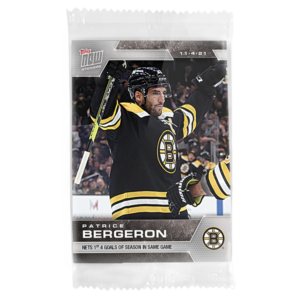 2021-22 TOPPS NOW  #72- Patrice Bergeron (1 of 114)