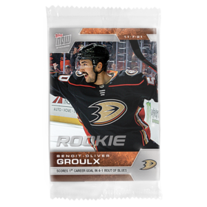 2021-22 TOPPS NOW  #82- Benoit-Oliver Groulx (1 of 228)