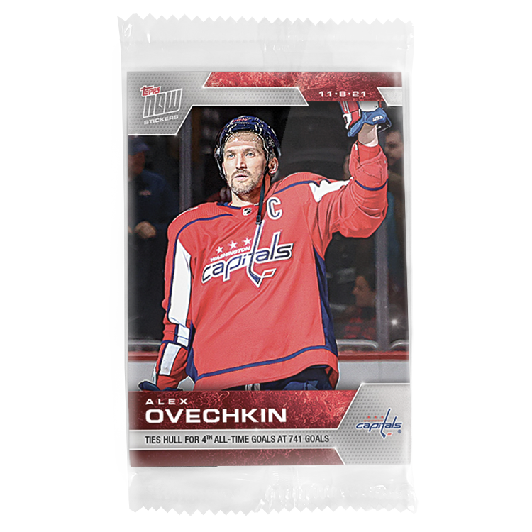 2021-22 TOPPS NOW #83- Alexander Ovechkin 5 (1 of 328)