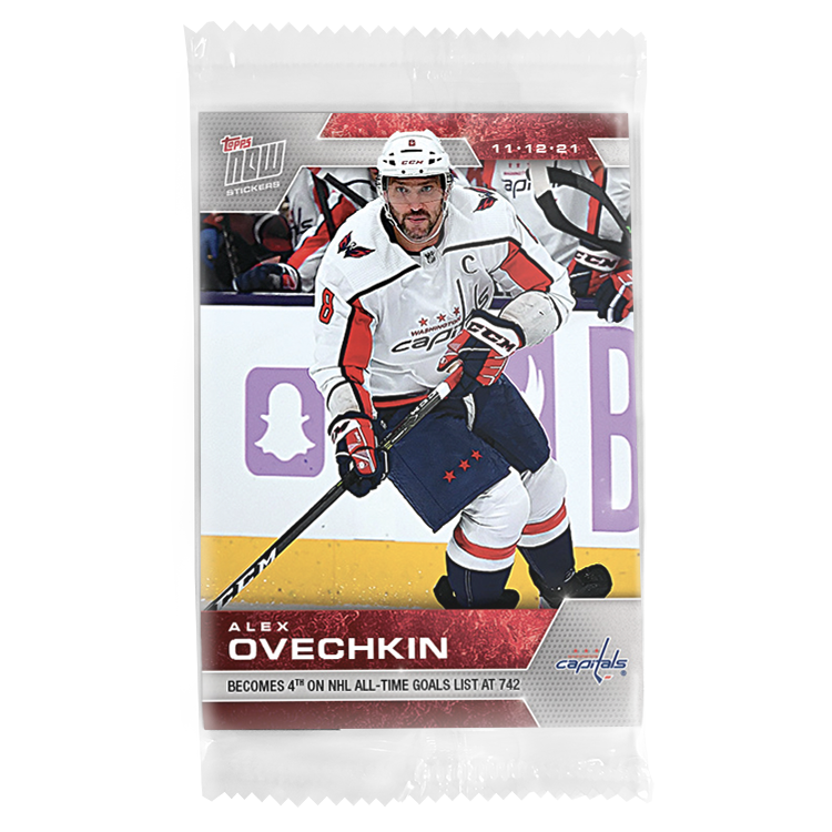 2021-22 TOPPS NOW #88- Alexander Ovechkin 6 (1 of 381)