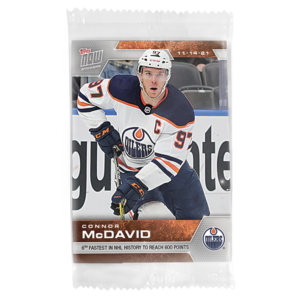 2021-22 TOPPS NOW  #93- Connor McDavid 5 (1 of 371)