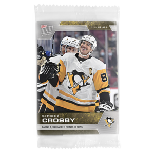 2021-22 TOPPS NOW  #100- Sidney Crosby 2 (1 of 331)