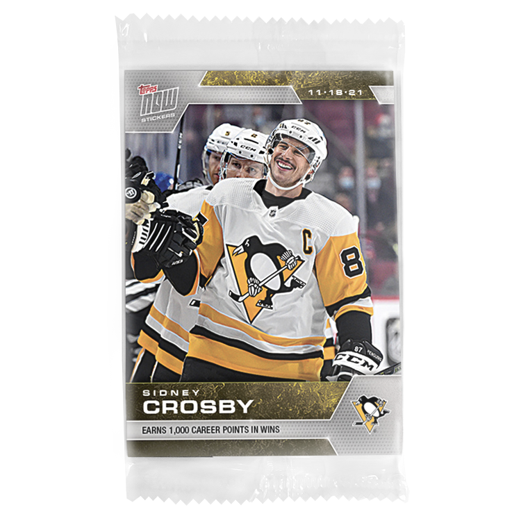 2021-22 TOPPS NOW #100- Sidney Crosby 2 (1 of 331)